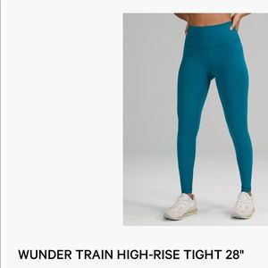 Lululemon Wunder Train High-Rise Tight 28”